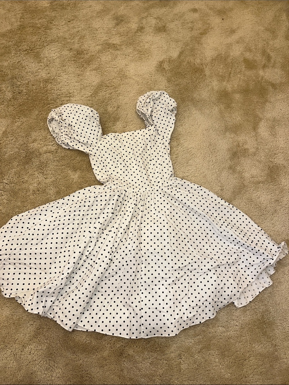 Polka dot dress